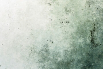 Fototapeta premium Abstract green wall. Blurred, deteriorated, cracked, rough, grungy background material. Graphic material.