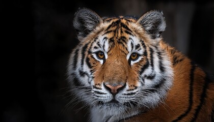 Obraz premium portrait of a siberian tiger