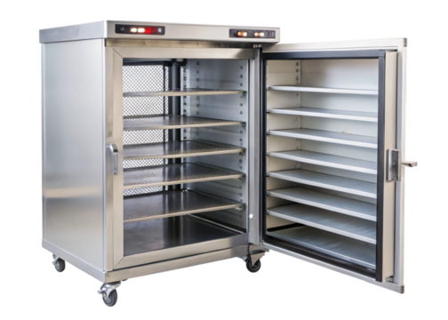 open air conditioner with a radiator