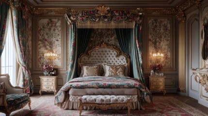 Opulent Master Bedroom: A Luxurious Retreat