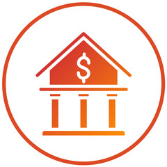 Vector Design Bank Icon Style