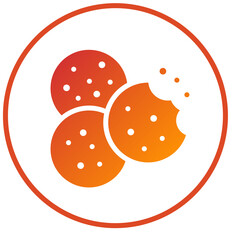 Vector Design Cookies Icon Style