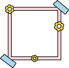 Cute Polaroid Photo Frame