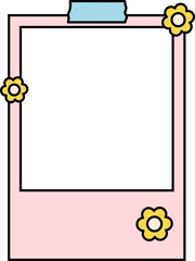 Cute Polaroid Photo Frame