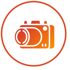 Vector Design 3d Camera Icon Style