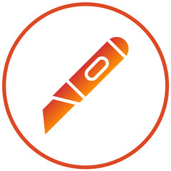 Vector Design Paper Cutter Icon Style