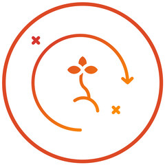 Eco Initiative Vector Design Icon Style