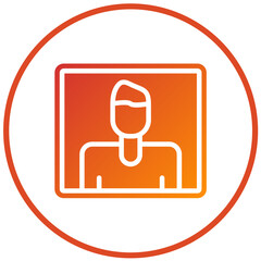 Profile Picture Vector Design Icon Style