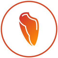 Chicken Breast Vector Design Icon Style