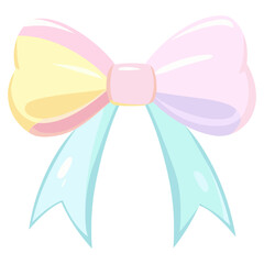 Fototapeta premium Cute bow illustration accessories accessory vector