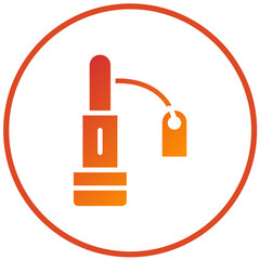 Vector Design Lipstick Sale Icon Style