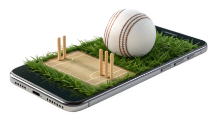 baseball bat and ball