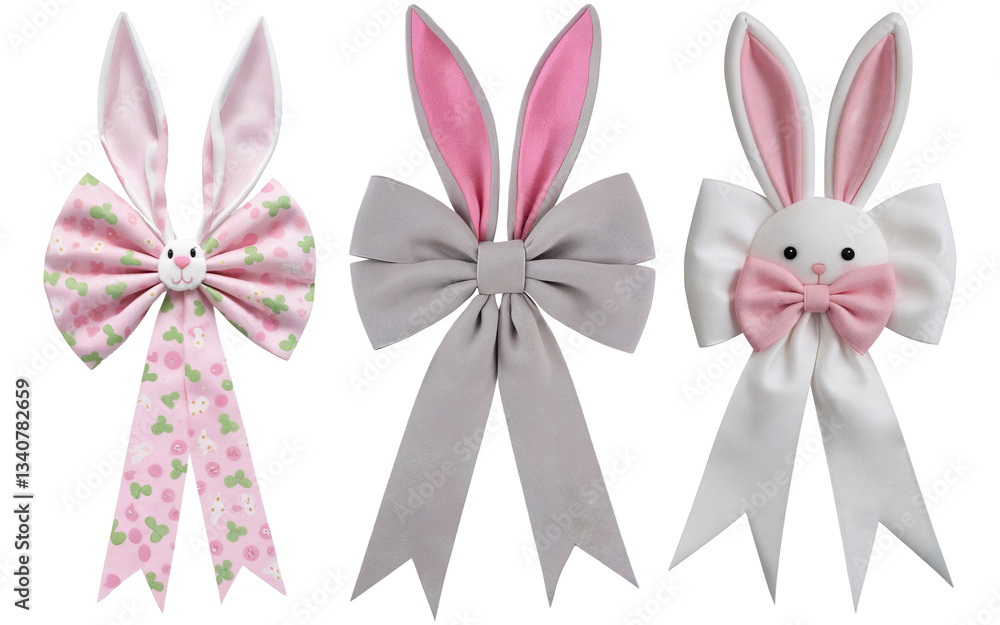 Canvas Prints easter bow on transparent background