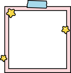 Cute Polaroid Photo Frame