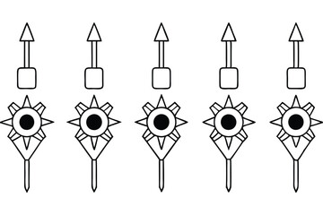 amp surge core line art modern digital concept.eps