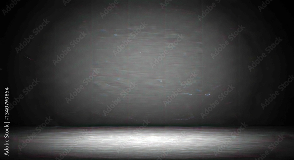Poster minimalist blackboard with subtle light reflection