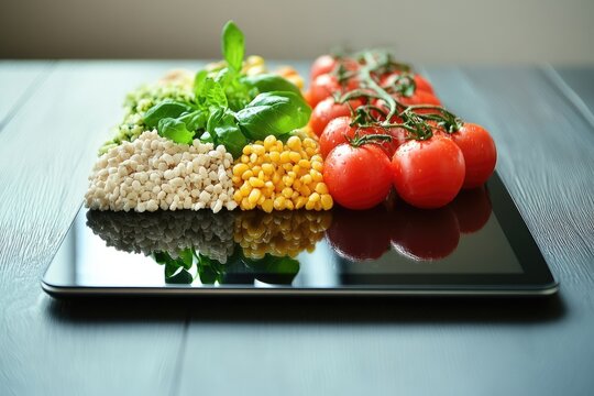 Elimination Diet: Tracking Food Intake and Weight Loss Progress with Tablet App