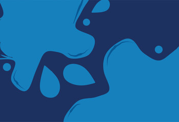 Obraz premium abstract blue background, vector illustration, eps10, contains transparency