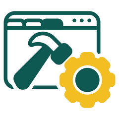 Maintenance green icon