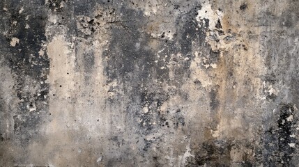 Fototapeta premium The weathered grunge texture depicts a textured concrete surface pattern