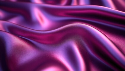 Crimson silk with rich glossy shine luxurious and bold.