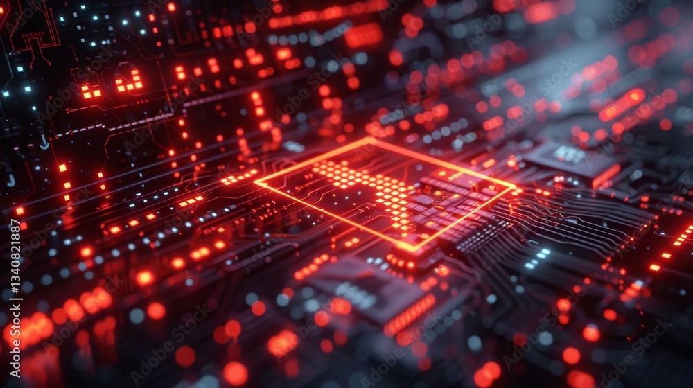 Poster visual representation of artificial intelligence and malware impact on data protection systems in cy