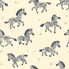 zebra seamless pattern. printable