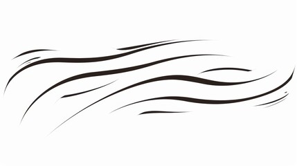 Elegant Swash, Swoop, and Swish: Hand - Drawn Calligraphy Sign with Underlines