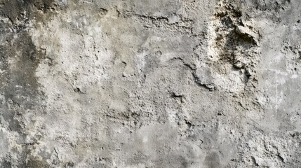 A rough textured cement wall surface with dark stains present