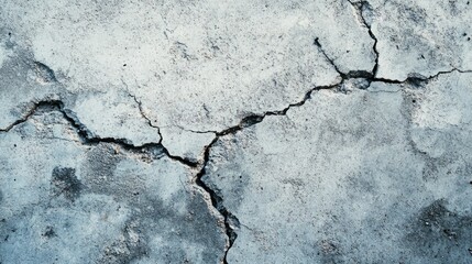 Obraz premium Cracked and weathered surface featuring extensive damage and deterioration details