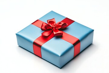 Obraz premium a gift box against a white background