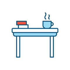 Table vector icon 