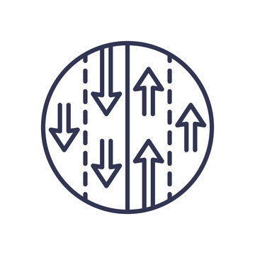 Arrows in a circle symbolize simultaneous execution and parallel processes.