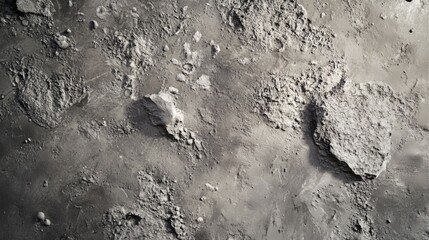 Textured surface image shows various formations and uneven terrain features