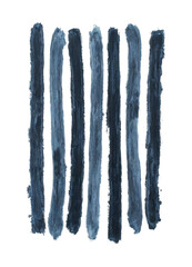Abstract Painting with Vertical Black and Gray Brush Strokes, transparent background
