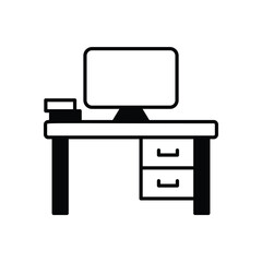 Workspace vector icon 