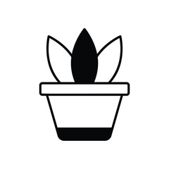 Plant Pot vector icon