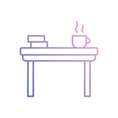 Table vector icon 