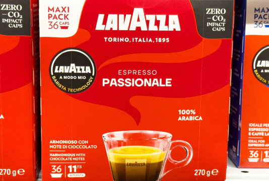 Lavazza espresso passionale coffee pods maxi pack 36 caps aroma rich taste