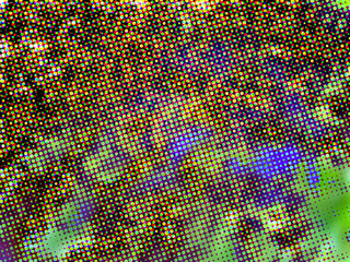 Warm color abstract background, halftone color