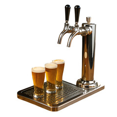 Beer Tap System: Double Faucet