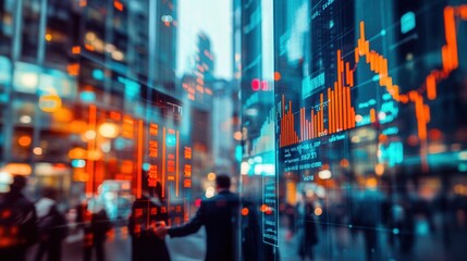 Urban Financial District with Stock Market Data and Business Analysis