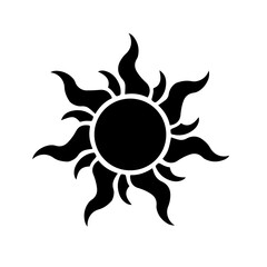 sun symbol for templates.
