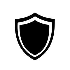 Black shield icon