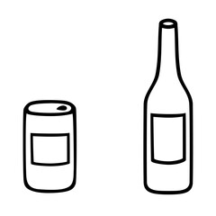 シンプルなカンビンのイラスト素材