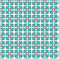 Obraz premium green eamless floral pattern 