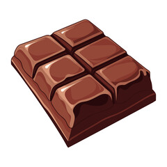 Chocolate bar vector illustration dessert sweets vector