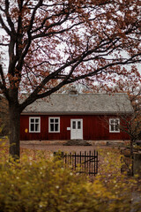 rouge de falun maison su&eacute;de