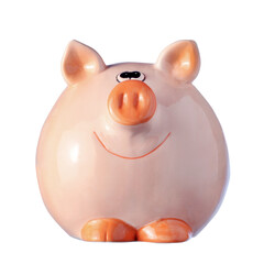 pink piggy bank