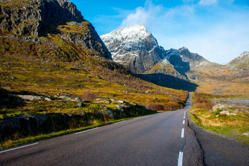 European Route E10 in Lofoten - Norway